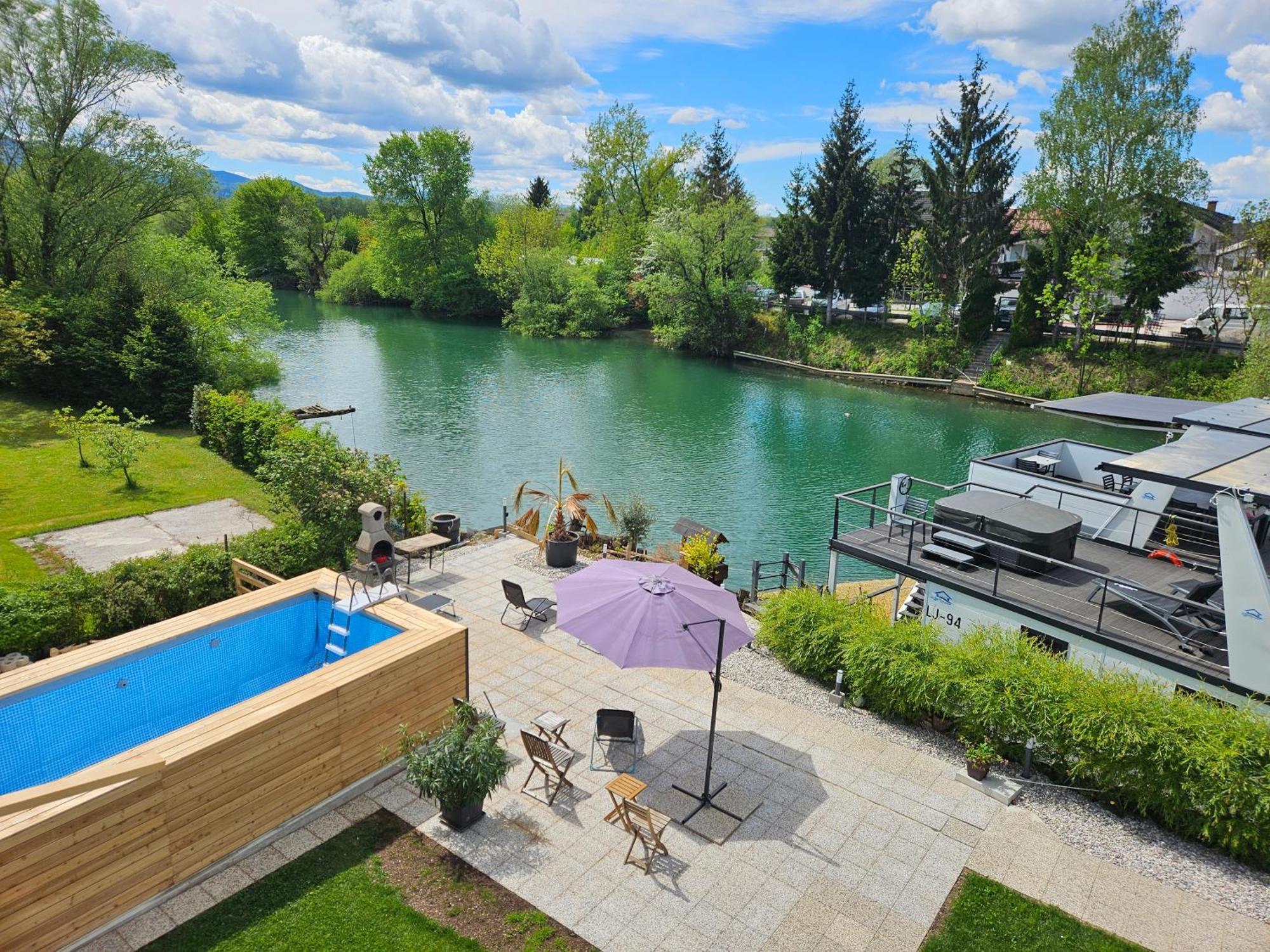 River Houses Ljubljanica Любляна Екстериор снимка